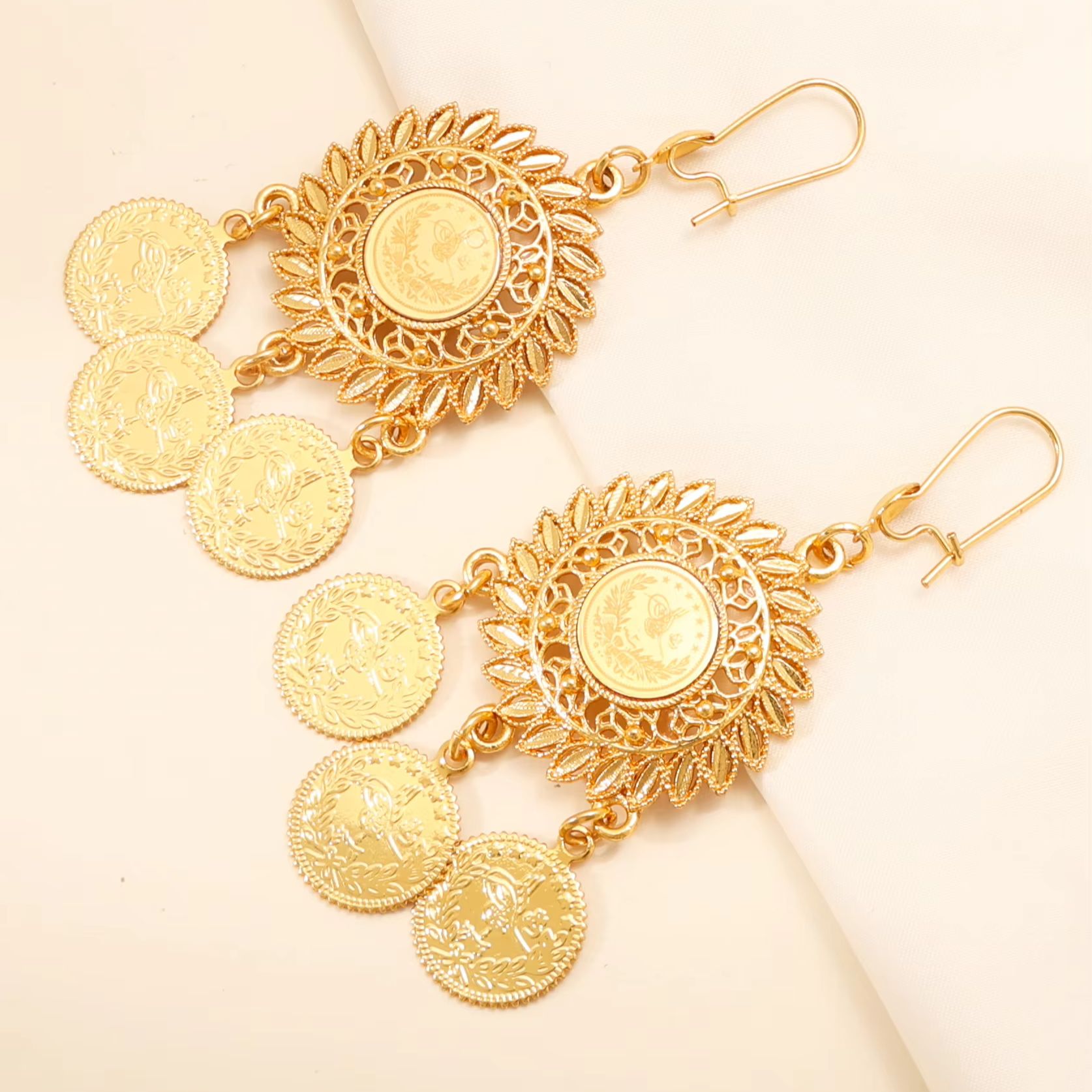 Ethnic Fashion Wear For Women - KDE Vintage Boho Ethnic Floral Earrings,