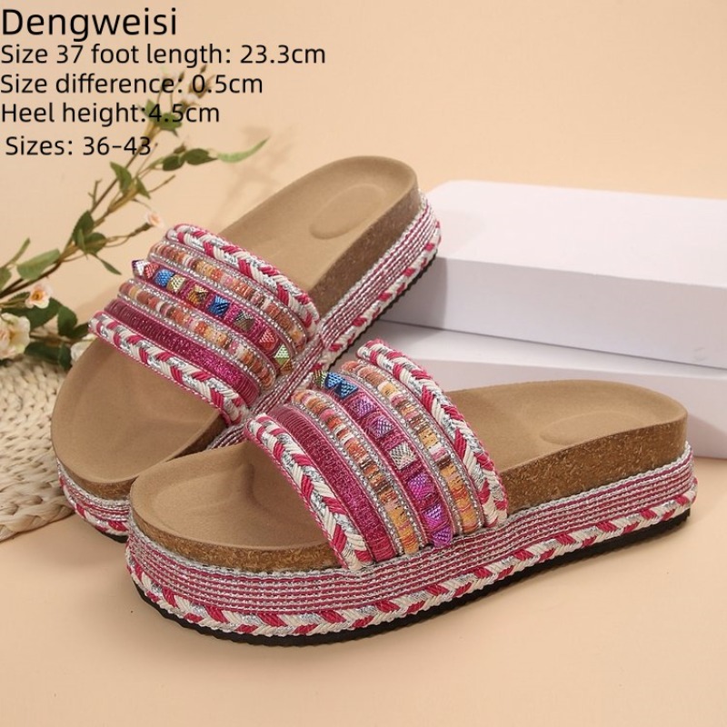 Ethnic Fashion For Women - Fashion Bohemian Women's Sandals Retro Ethnic