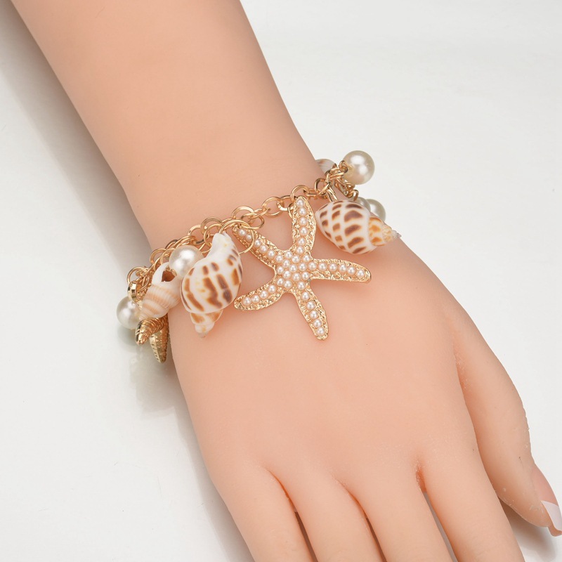 Ethnic Fashion Wear For Women - Summer Beach Style Women Bracelet, Starfish
