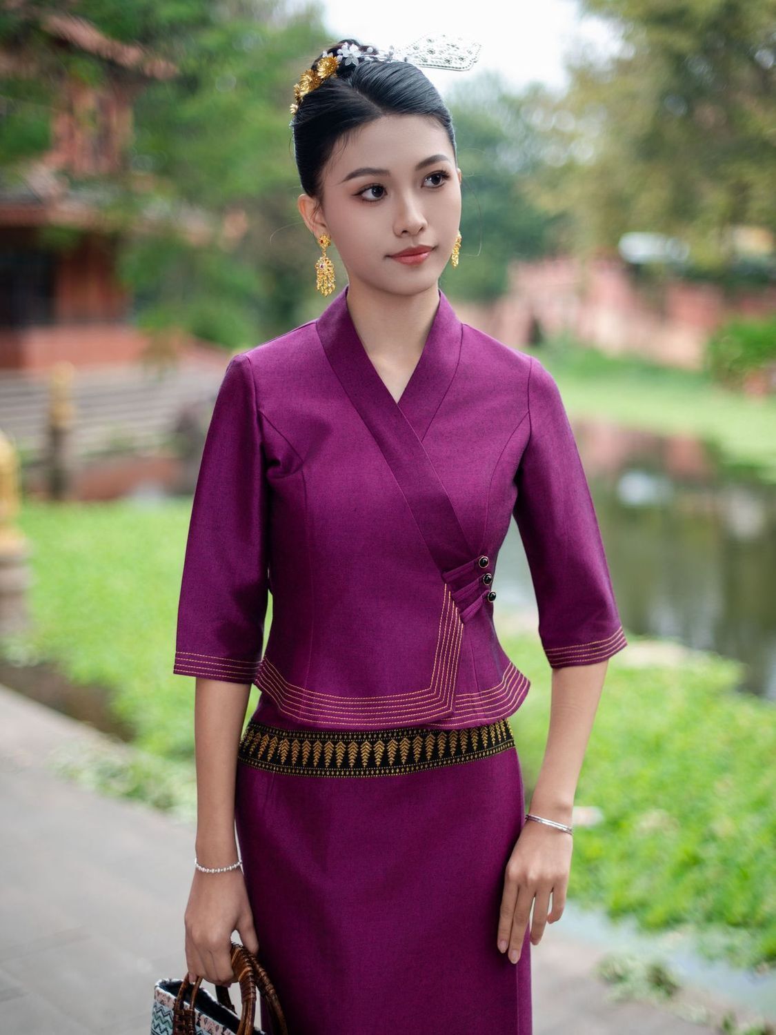 2pcs Thailand Myanmar Long-gyi - Batik Sarong Wrap review and price
