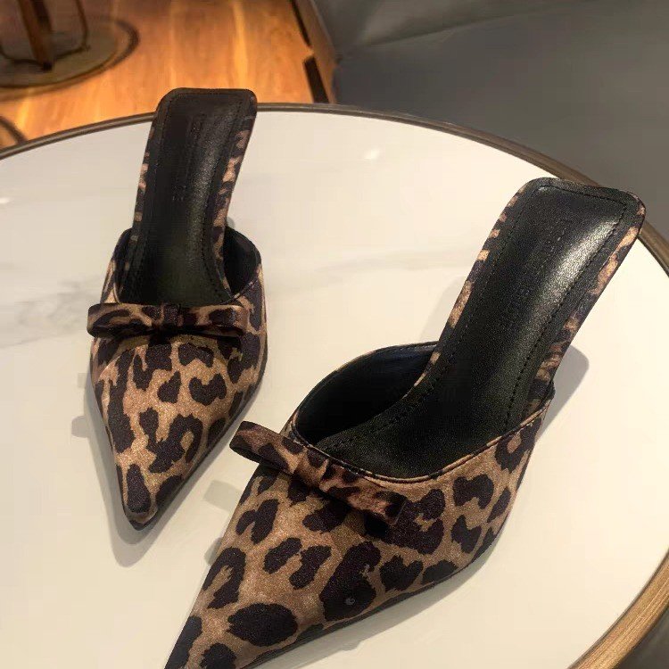 women's leopard-print pointed  - Ethnic Fashion For Women review and price
