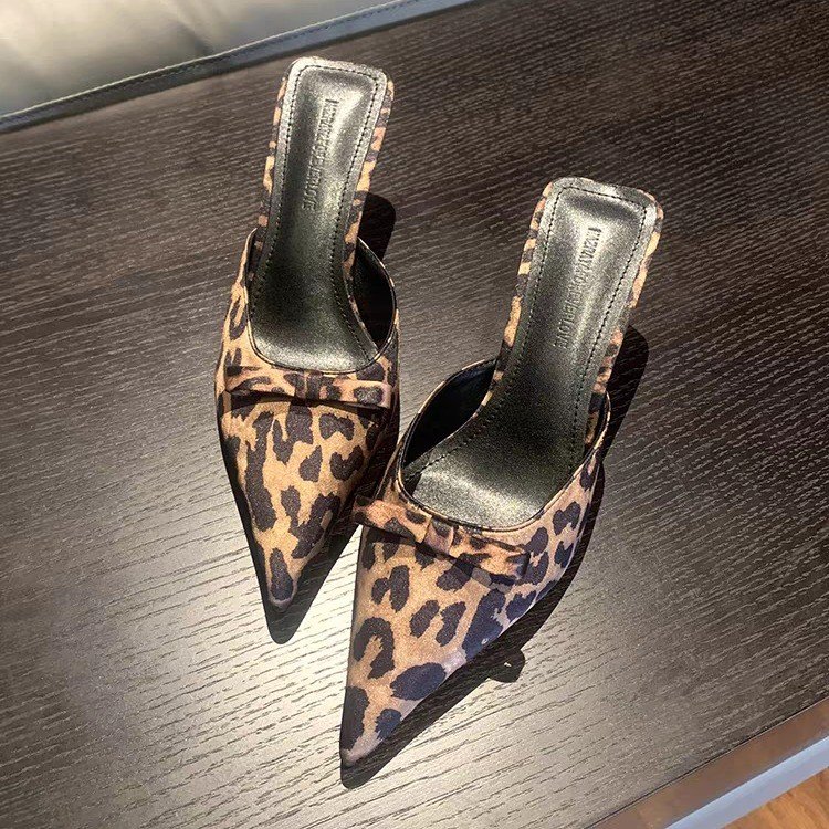 women's leopard-print pointed  - Ethnic Fashion For Women review and price