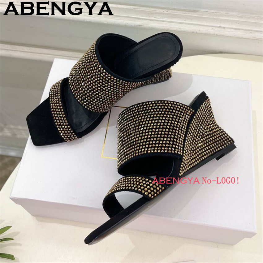Elegant Style Rhinestone Wedge - Ethnic Fashion Week review and price