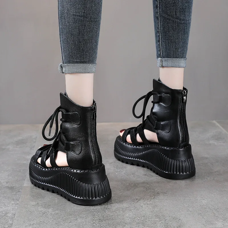 8CM Ethnic Cow Genuine Leather - Ethnic Fashion Style review and price