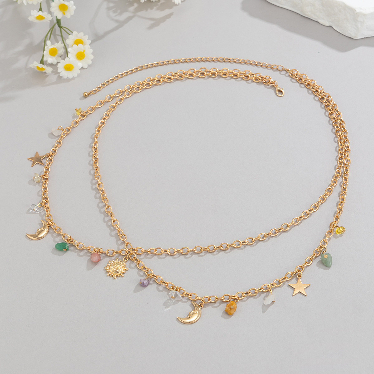 Boho Star Moon Sun Pendant Wai - Ethnic Fashion Girls review and price