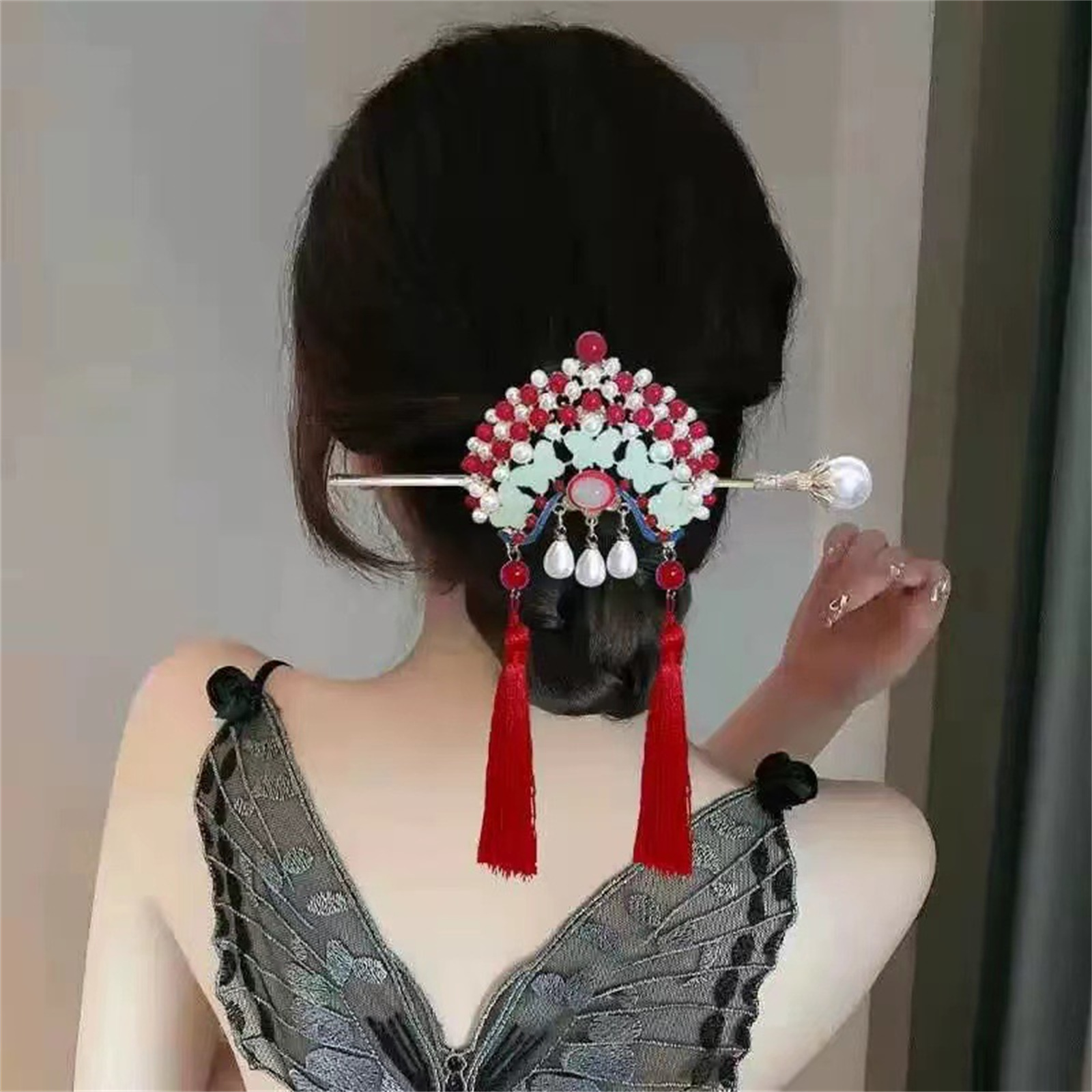 Ethnic Style Hairpin For Women - Ethnic Fashion Girls review and price