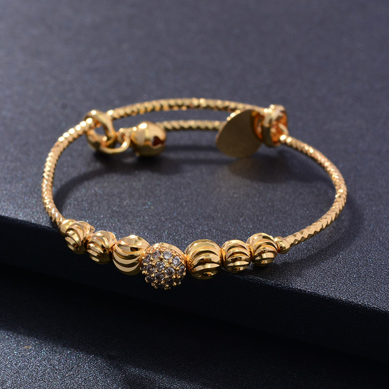 24K 4pcs Ethnic Bead Gold Colo - Ethnic Fashion Dubai review and price