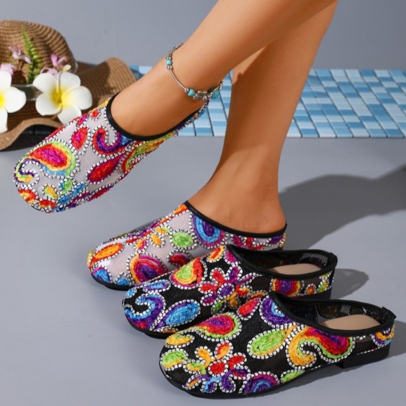 Retro Style Ethnic Embroidery  - Ethnic Fashion Style review and price