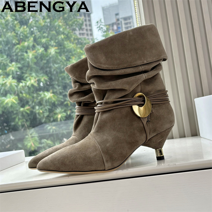 Size 35-42 Kitten Heel Ankle B - Ethnic Fashion Week review and price