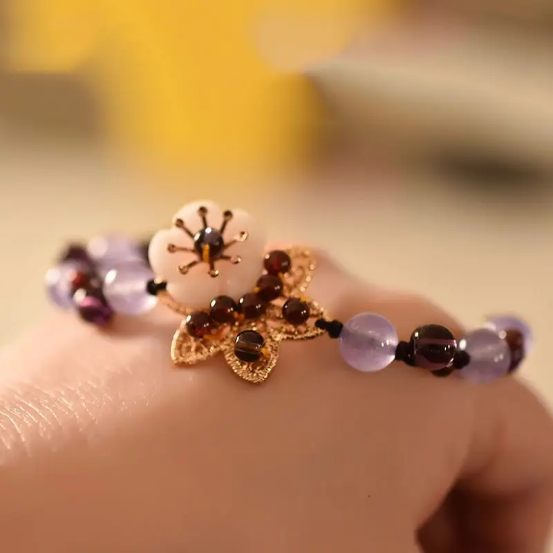 Chinese Crystal Mori Bracelet  - Ethnic Fashion Girls review and price