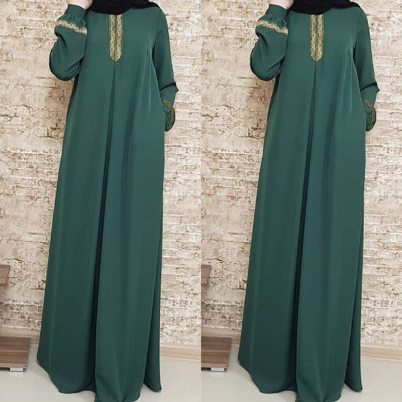 Muslim Ethnic Style Print Abay - Ethnic Fashion Dubai review and price