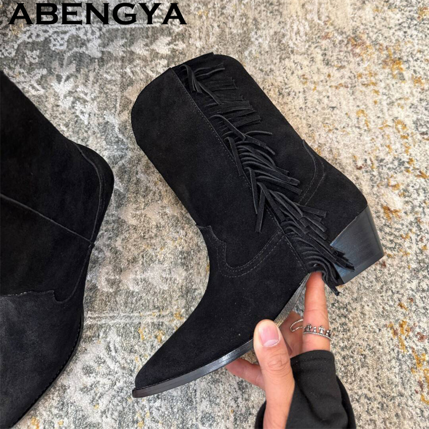 New Suede Tassels Designer Ank - Ethnic Fashion Week review and price