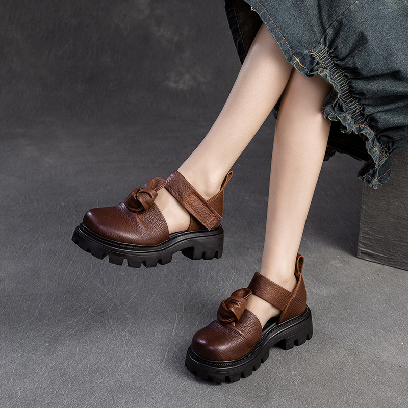 5cm Ethnic Knot Platform Wedge - Ethnic Fashion For Women review and price
