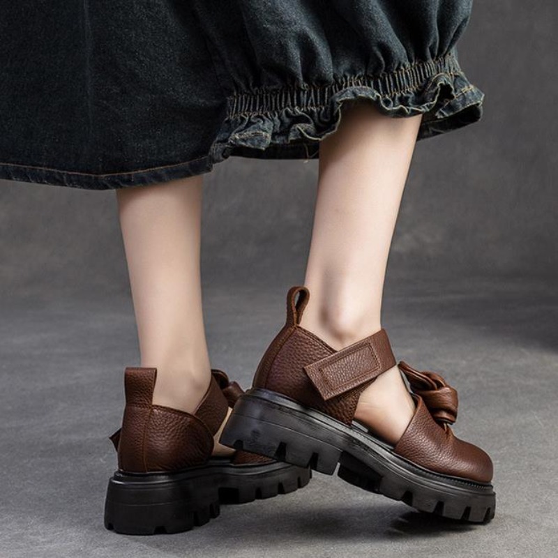 5cm Ethnic Knot Platform Wedge - Ethnic Fashion For Women review and price