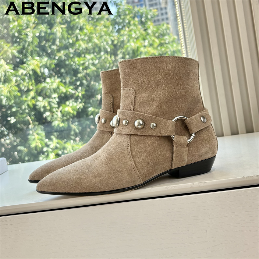 Winter Flat Ankle Boots for Wo - Ethnic Fashion Week review and price