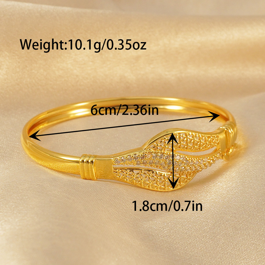 1Pcs Dubai Flower Zirconium In - Ethnic Fashion Dubai review and price