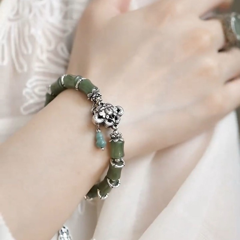 New Chinese Vintage Bamboo Gou - Ethnic Fashion Wear For Women review and price