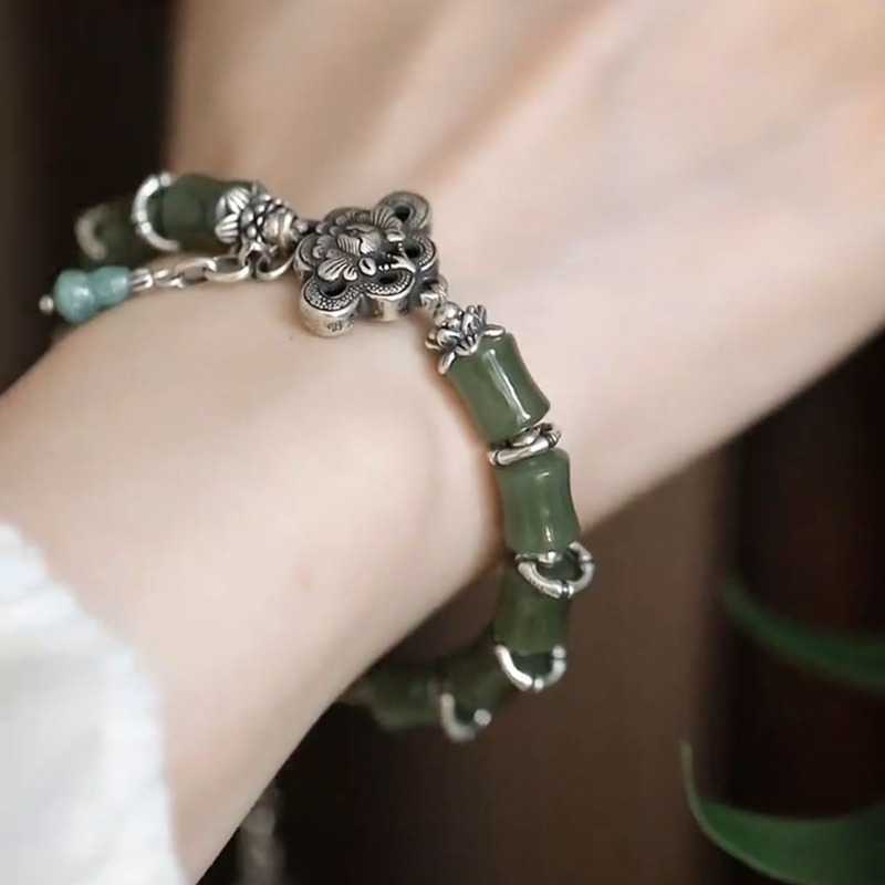 New Chinese Vintage Bamboo Gou - Ethnic Fashion Wear For Women review and price