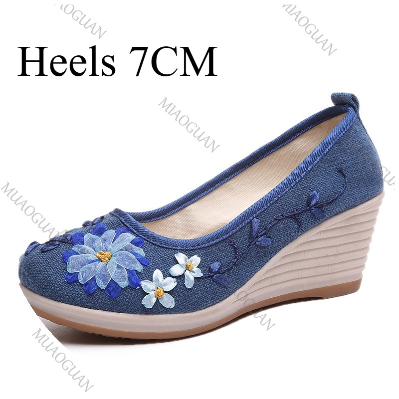 Embroidered Women Comfort Wedg - Ethnic Fashion For Women review and price