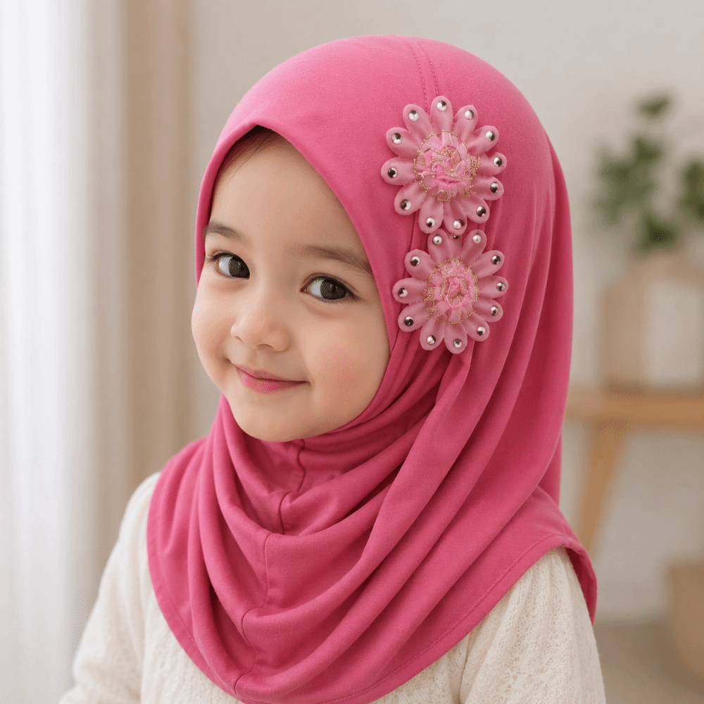 Gift Solid Flowers Children Hi - Ethnic Fashion Girls review and price