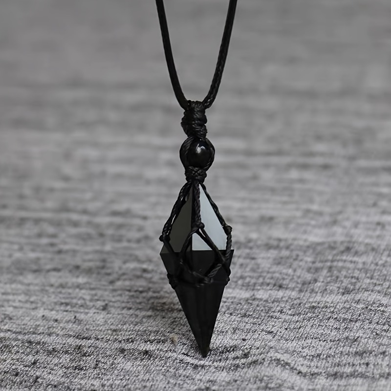 Black Obsidian Arrowhead Cryst - Ethnic Fashion Wear For Women review and price