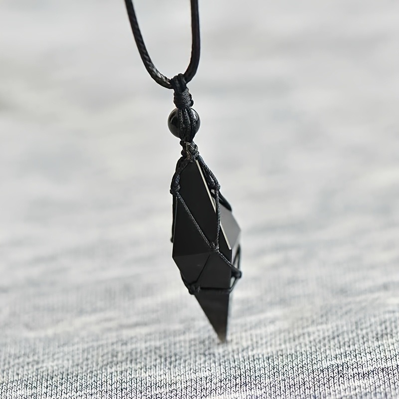 Black Obsidian Arrowhead Cryst - Ethnic Fashion Wear For Women review and price