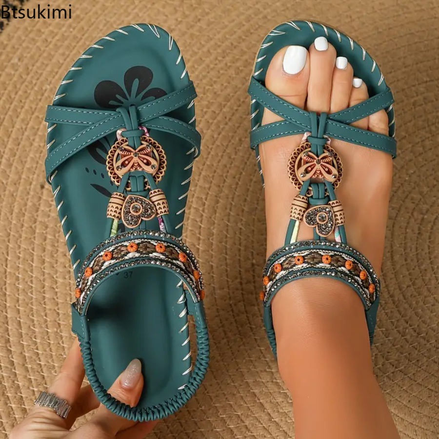 Women Bohemian Sandals Outdoor - Ethnic Fashion For Women review and price