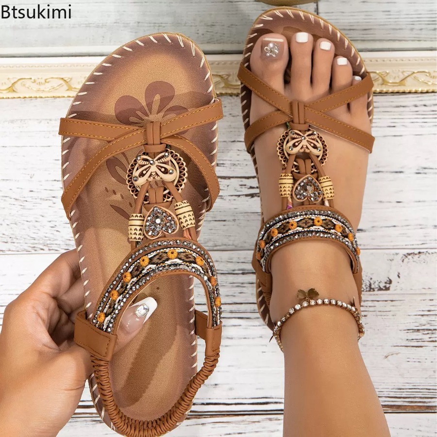 Women Bohemian Sandals Outdoor - Ethnic Fashion For Women review and price