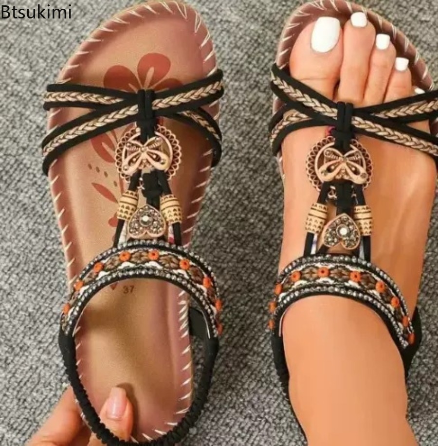 Women Bohemian Sandals Outdoor - Ethnic Fashion For Women review and price