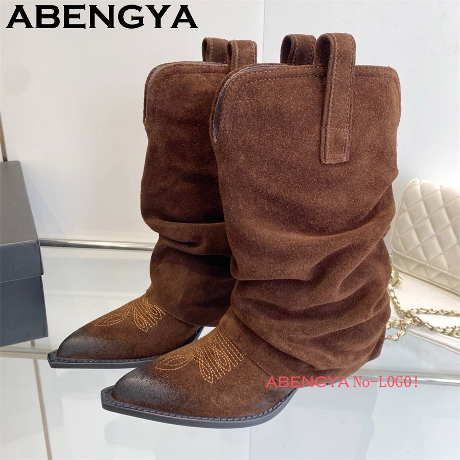 2025 Winter Suede Leather Plea - Ethnic Fashion Week review and price